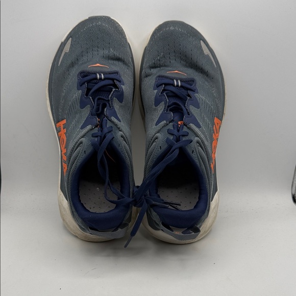Hoka GAVIOTA 6 Men's 10 2E wide shoe Dark Gray and Orange  no insoles S22 - Picture 4 of 6